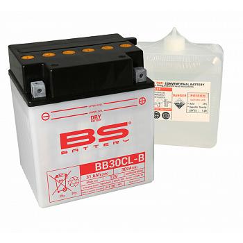 Batterie BS  BB 30CL-B BATTERY Haute-performance avec pack acide seadoo